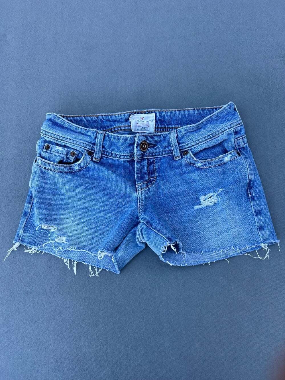 Vintage American Eagle Outfitters Original Denim Cutoff Shorts Size 4